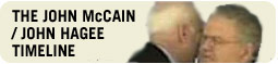 The John McCain John Hagee Timeline